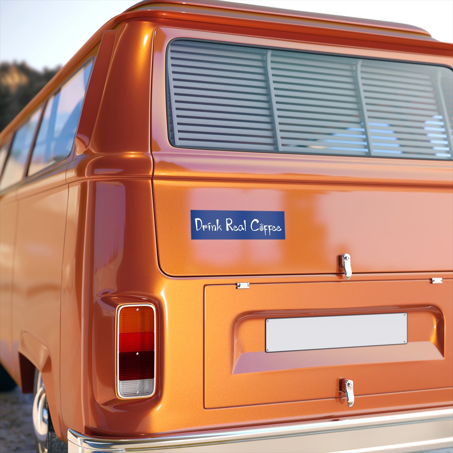 Real Coffee Bumper Sticker